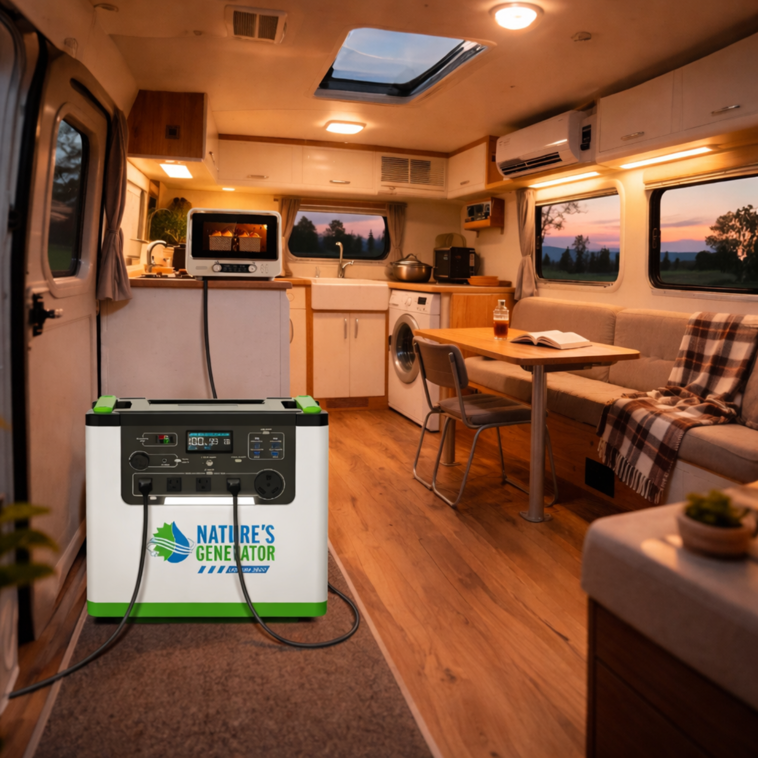 Nature's Generator Lithium 3600 Solar Generator