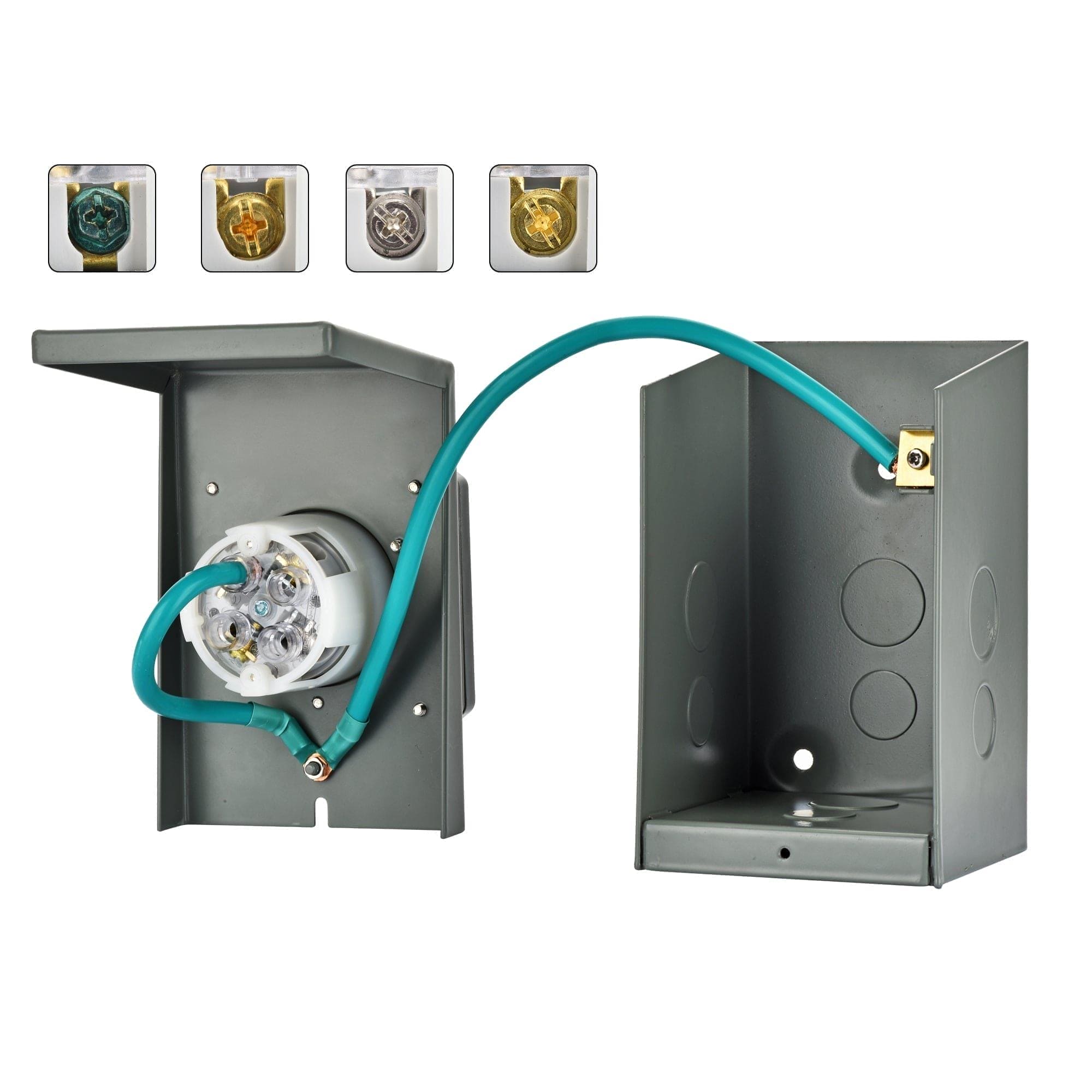 Nature's Generator 30A Power Inlet Box
